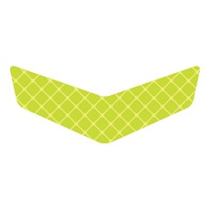 18년-26년 야마하 엔맥스125 155 리어휀다 반사스티커 LF09, 1개, 초록