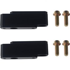 1123년 포드 F250F350 슈퍼 듀티 4X4 전면 스웨이 바 위치 변경내림 브래킷 키트 변경 로우어 2인치 이동 및 1.25인치 앞으로 2개 세트