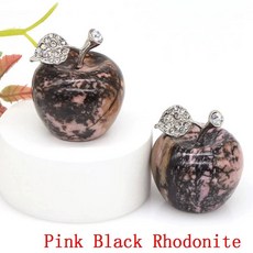 인형의집 바비 하우스 인형 집 돌하우스 대형 원목 인형집 토끼집 장난감, 1pc, Pink Black Rhodonite