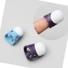 손가락골무 미끄럼방지 투구 손가락 고무골무 바느질 실리콘골무