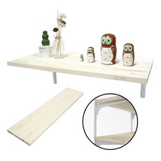 거실 주방 장식 선반 1p 책 공간 벽 액자 진열장 원목 나무