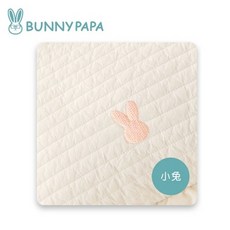 BUNNY PAPA 韓國雙面用被套三件組 兒童寢具 韓系 透氣【六甲媽咪】, 小兔