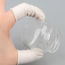 공장생산팀 손가락제전장갑 미끄럼방지 정전기방지 고무 15개이내 2종 흰색 검정색, 색상, 1개