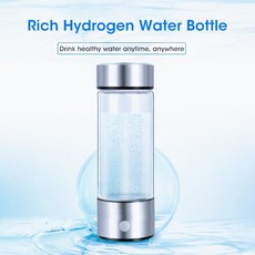 휴대용 나노 높은 풍부한 수소 물 생 병 항산화 H2 워터 컵 ORP SPE 전해 이온화 장치 호흡 H2 가스, 01 CN, 01 WHITE