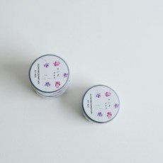 【莫莫日貨】Yohaku 原創三色堇PET透明膠帶 CT021 日本製手帳裝飾膠帶, 1個