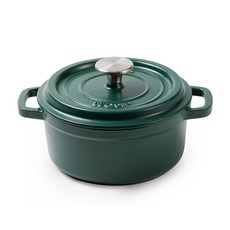 리큅 인덕션 더치오븐 무쇠냄비 LPI-18, 18cm, 매트그린, 1개