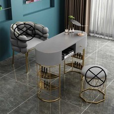 네일 테이블 작업대 뷰티 네일아트 탁자 시술대 네일샵, 1개, 0.8m 우드 표면 (단일 테이블)