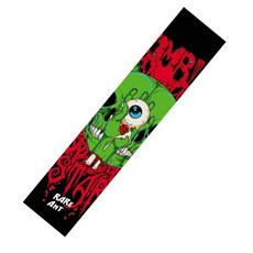 [스케이트보드]테이프 스티커 보호 댄스 롱 보드 그립 테이프 스케이트 미끄럼 방지 사포 다채로운 그래픽 데크 122cm, 14)N, 1개