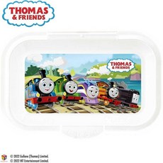 EDISON Bitatto 彈蓋式濕紙巾蓋 湯瑪士小火車 日本製 重複黏貼 濕紙巾蓋, 1個