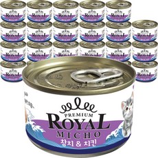 로얄 미쵸캔 고양이 간식, 170g, 24개, 미쵸 치킨