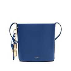 훌라 록시 참 디테일 레더 버킷 백