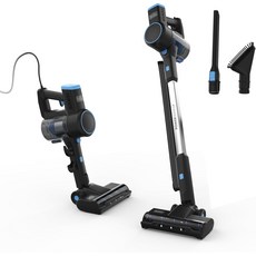 BLACK+DECKER 파워시리즈+ 코드 3 in 1 스틱 진공 직립형에서 핸드백 멀티 표면 LED 바닥 헤드 HEPA 여과 강력한 14k Pa 하드 플로어 로우 카펫 반려동물
