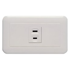 JYE 大面板連蓋單插座 JY-1501