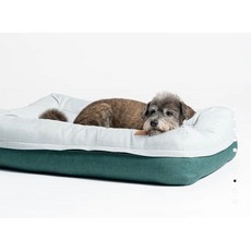 LIFEAPP 愛兒堡 M/L 水洗墊寵物睡墊 台灣製造 寵物睡床 狗窩 貓窩, 1個, 愛兒堡/泥灰綠,L:W115xD75xH20cm, 泥灰綠