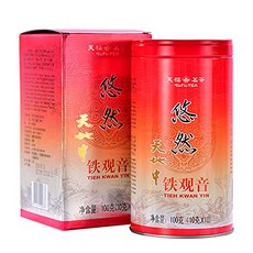 텐푸의 안시 티관음 우롱차 잎차 - 중식 찻잎 티관음 철관음 Tenfu's Anxi Tie Guan Yin Oolong Tea Loose Leaf - Chinese Tea Leav, 10, 10g, 1개