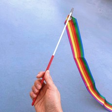 연습용 운동회 2M 리본 초보자 체육대회 리듬체조, 본상품선택, 무지개, 본상품선택