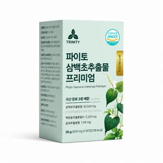 삼백초추출물 식약청인증 lhf618 / 파이토 삼백초추출물 프리미엄 미퀠리아닌 국산100%, 1개, 60회분