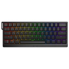 Wooting 60HE+ 機械式鍵盤, RGB Backlight, 000306000003, 磁軸