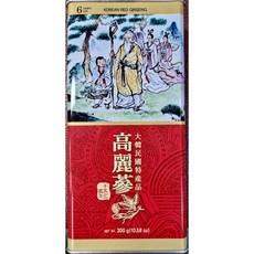 천오백년 고려홍삼 6년근 캔홍삼 특대편 10뿌리 이하 300g, 1개