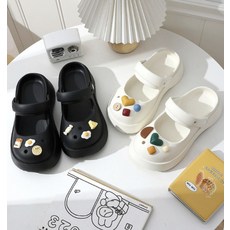 신발 장식 세트 DIY 악세서리 소품 호환용 여자 패션