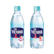 웅진 빅토리아 500m 자몽 20펫 + 복숭아20펫, 40개, 500ml