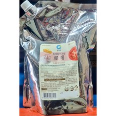 스파게티소스 대상 로제 파우치 2K 식자재 업소용 식당용 대용량, 대상스파게티소스( 로제 파우치 ) 업소용 파스타 로제소, 2kg, 1개