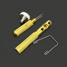 낚시 바늘 결속기 원줄 목줄 매듭기 후크 자동 묶음 도구 낚시줄 매는법 간편 어구, 1개