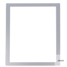 김영마켓 부착식 PVC 자석프레임 A4용지, 금색