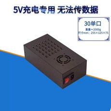 USB포트 대용량 산업용 멀티허브 충전기YY-D300 컴퓨터 USB, S. 단일 행 30포트 300W 출력 조정 가능한 전압, 1개