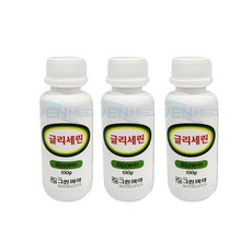 그린제약 글리세린 99% 100g, 3개