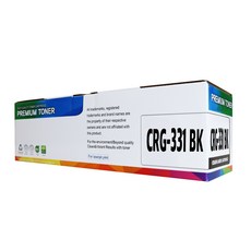 캐논 호환 재생 비정품 토너 CRG-331 (KCYM) LBP7110cw MF624cw 628cwz 8240cw 8284cw, 검정, 1개