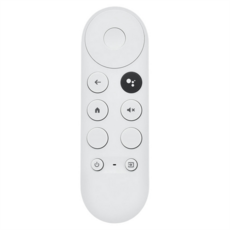 2020 Google TV 4K Snow G9N9N 리모콘 교체용 블루투스 음성 리모콘, 하얀색