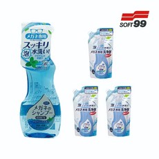 SOFT 99 眼鏡清洗液-超除菌型-水感薄荷 200ml加160ml 4件組, 1個