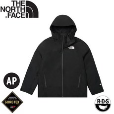 The North Face 男款 防水GTX 兩件式羽絨外套 AP 黑色