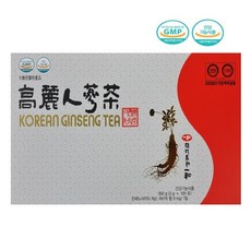 일화 고려 인삼차 과립 인삼농축액 가루 고함량 사포닌 진세노사이드 건강차 식약처인증 300g, 1박스, 100개입