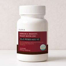 아누카사과 맥주효모 비오틴 아연 셀렌 600mg 90정 3개월분, 1개