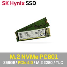 SK 하이닉스 PC801 M.2 NVMe SSD 256GB (벌크) 2280, PC801 256GB 2280