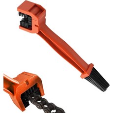 수로샤 PCS 자전거 또는 오토바이 체인 세탁기 청소 키트 기어 얼룩 브러시 산악 자전거용 도구오렌지, 2PCS, Black