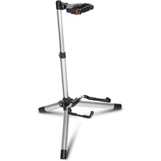 카하야 플로어 기타 스탠드 어쿠스틱 및 일렉트릭 기타와 베이스용 높이 조절 가능 접이식 가벼운 여행용 악기 거치대, CAHAYA 바닥 기타 스탠드 - 어쿠스틱 및 일렉트릭, 1개