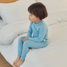 베베샤 유아동 모달 솔리드 프린트 실내복