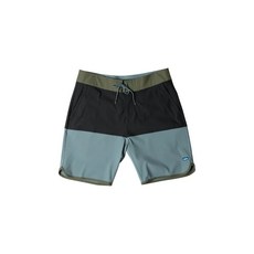 KAVU 男款 Land Or Sea 拚色沙灘短褲 #4952，快乾透氣，撞色設計，海灘度假必備