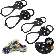 탈부착이 편한 생활속 아이젠 빙판길 미끄럼방지 도시형 아이젠 밴드형, 단일상품0