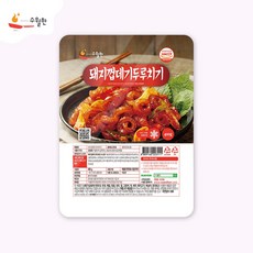 수월한 돼지껍데기두루치기 400g, 5개