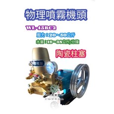 WL-45BC2 陶瓷柱塞 動力噴霧機, 1個