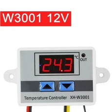 호환 220V 12V 24V 마이크로컴퓨터 온도 컨트롤러 디지털 조절기 스위치 - 50 110 ℃, [01] DC 12V, 1개