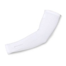 運動袖套，高彈性透氣防曬袖套，戶外運動必備，多色可選, 白, 1個