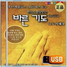 USB 은혜 충만 성령 찬양 경배 찬송가 복음성가 응답받는 바른기도 118곡