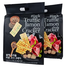 블랙트러플 하몽 소다 크래커, 28개, 21g