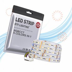 BTF-LIGHTING RGB 컨트롤러 RGBCCT 5색 1 LED 5050SMD RGBWW 디밍 가능 TR
