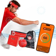 WiiMad 복싱 펀치볼 리플렉스 볼 펀치 카운터 앱 포함 재미있는 게임 TS